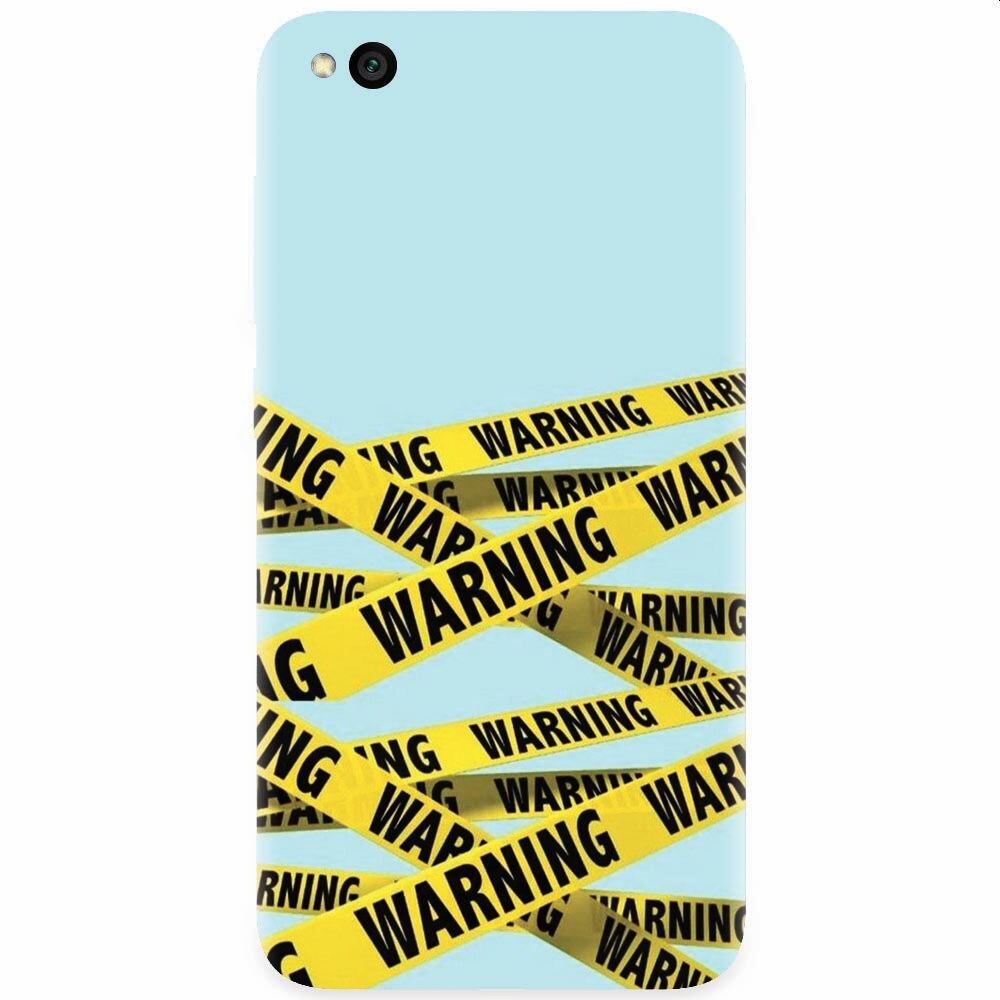 Husa silicon pentru Xiaomi Redmi Go, Warning