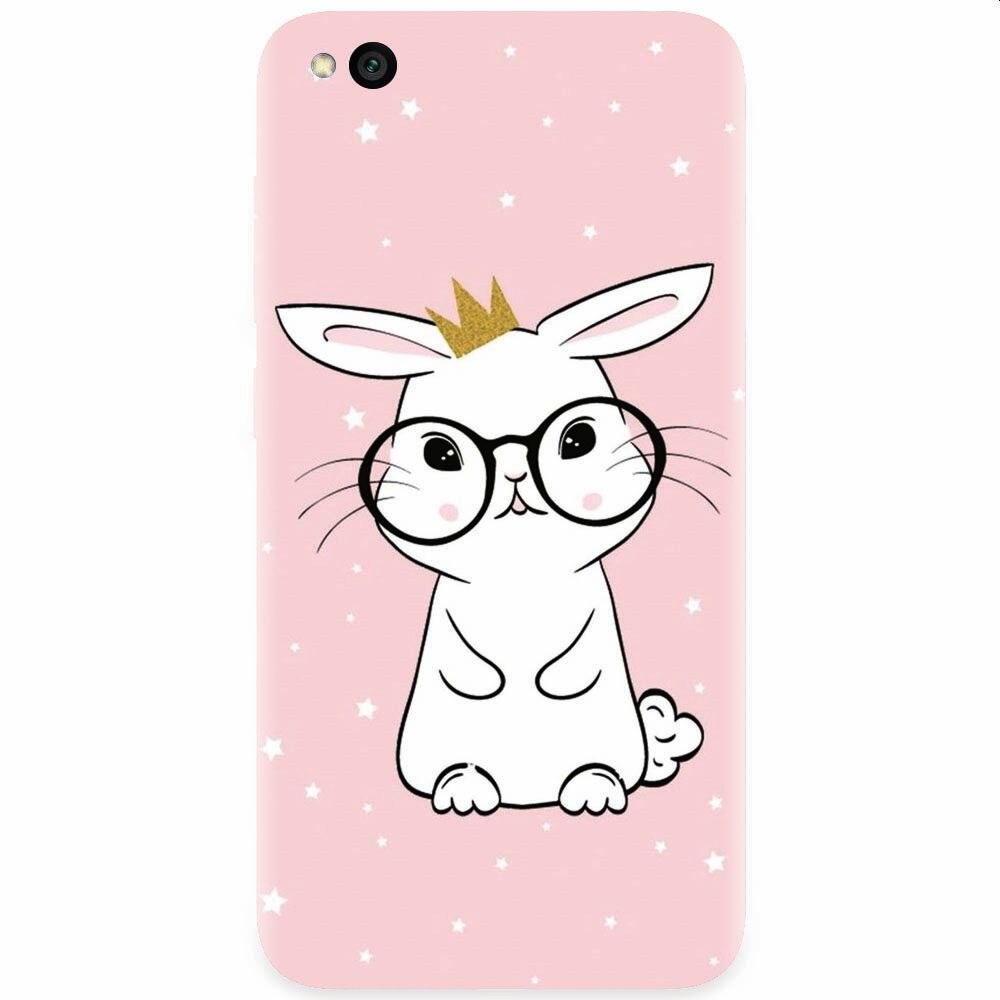 Husa silicon pentru Xiaomi Redmi Go, Cute Rabbit