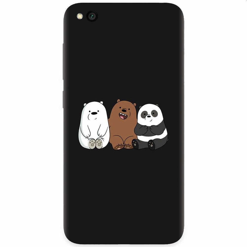 Husa silicon pentru Xiaomi Redmi Go, Bears