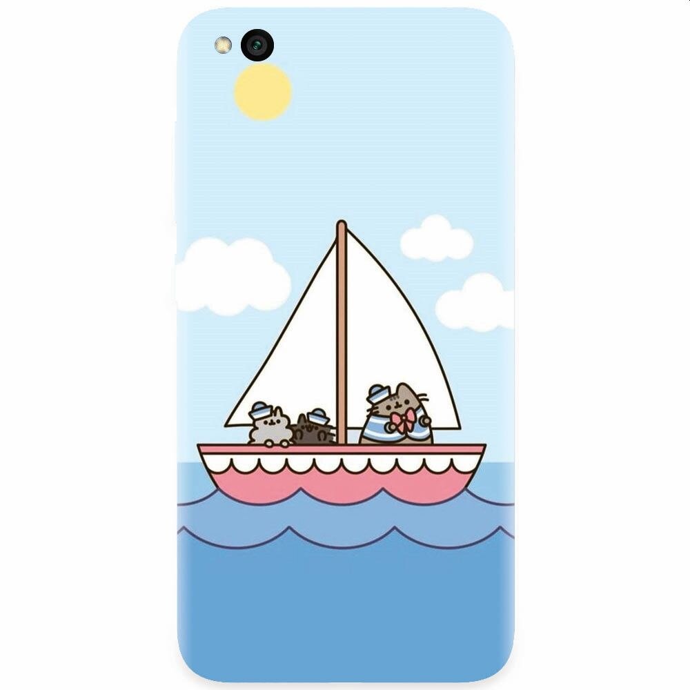 Husa silicon pentru Xiaomi Redmi Go, Happy Sailors