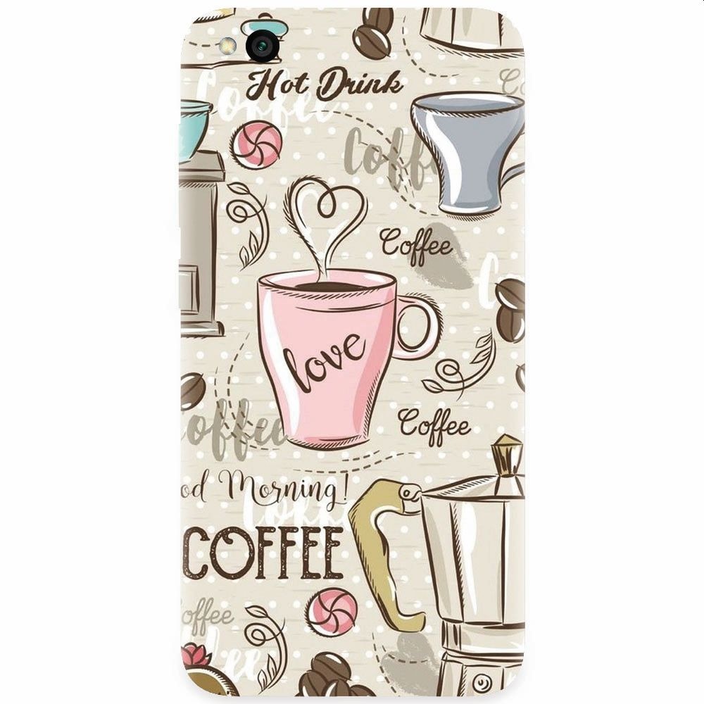 Husa silicon pentru Xiaomi Redmi Go, Coffe And Donuts