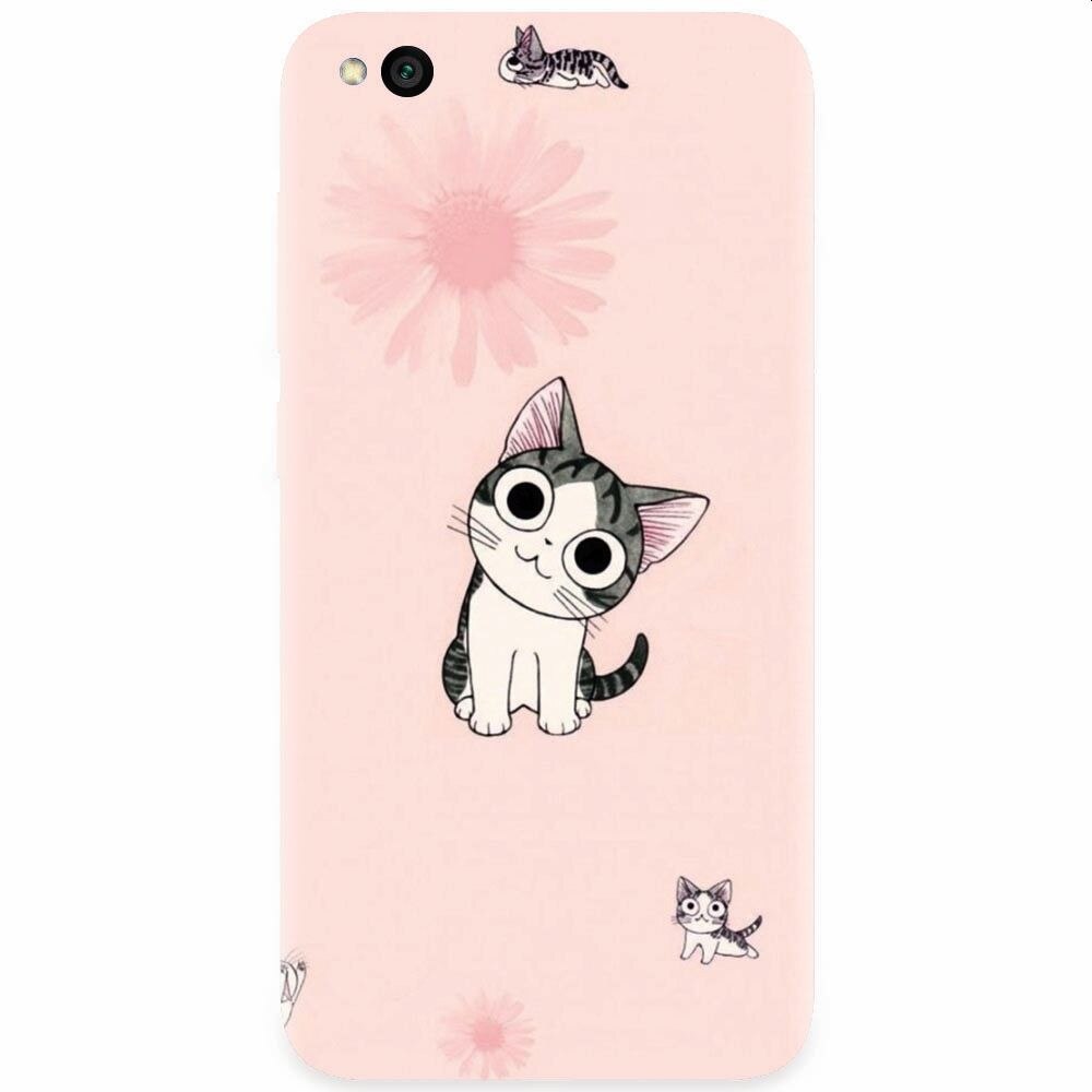 Husa silicon pentru Xiaomi Redmi Go, Cute Cat 101