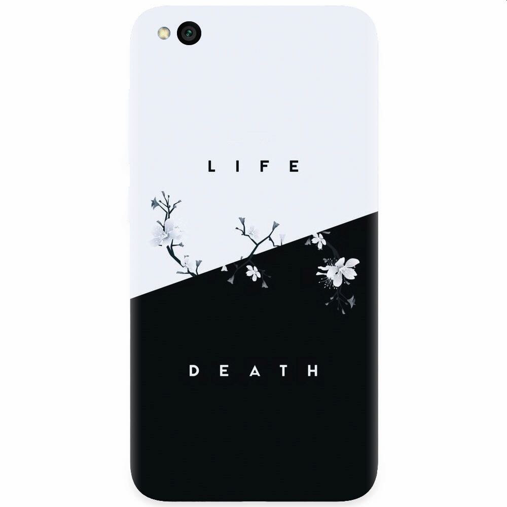 Husa silicon pentru Xiaomi Redmi Go, Life Vs Death