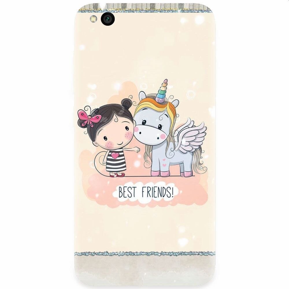 Husa silicon pentru Xiaomi Redmi Go, Best Friends