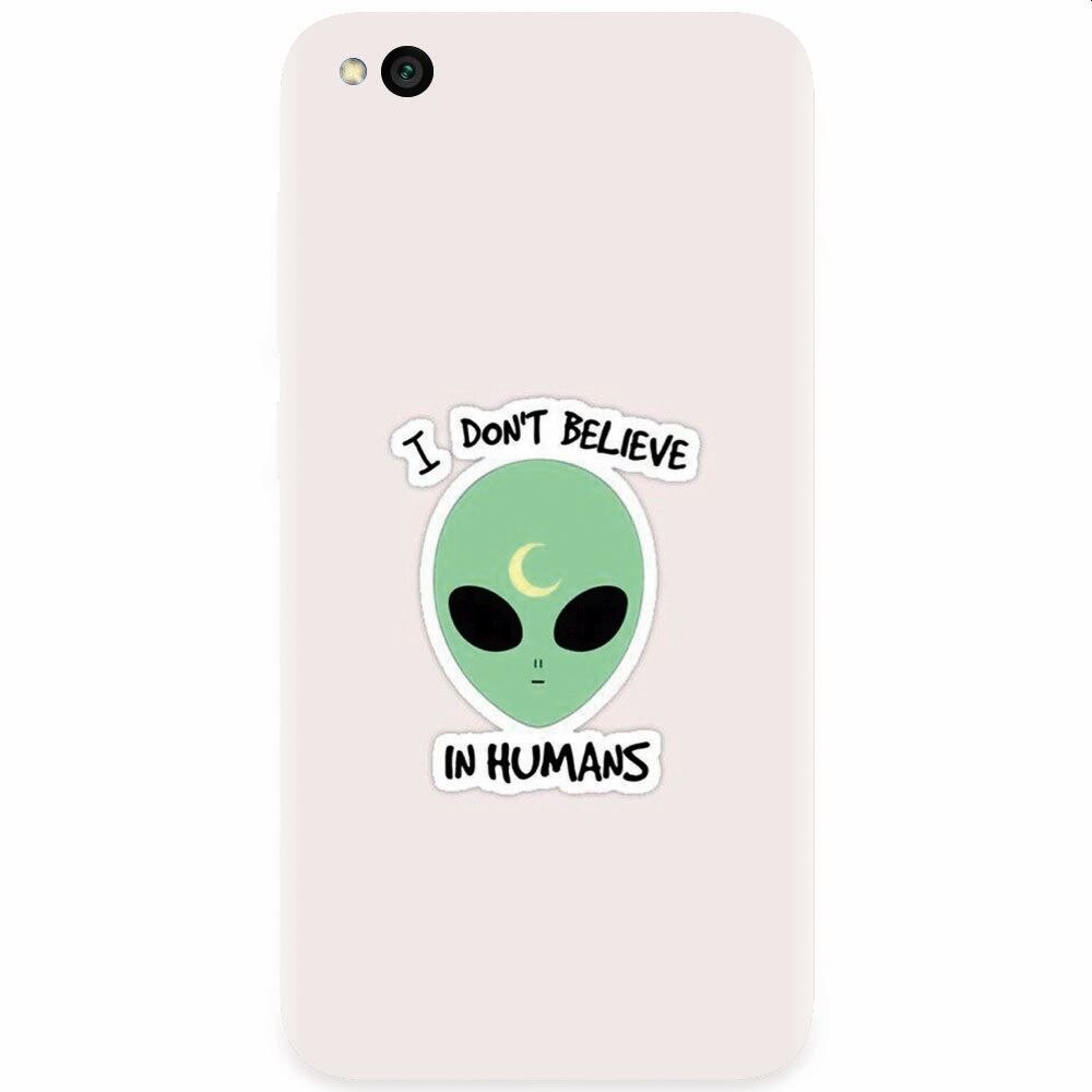 Husa silicon pentru Xiaomi Redmi Go, I Dont Believe In Humans
