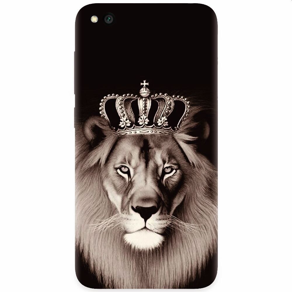 Husa silicon pentru Xiaomi Redmi Go, Lion King