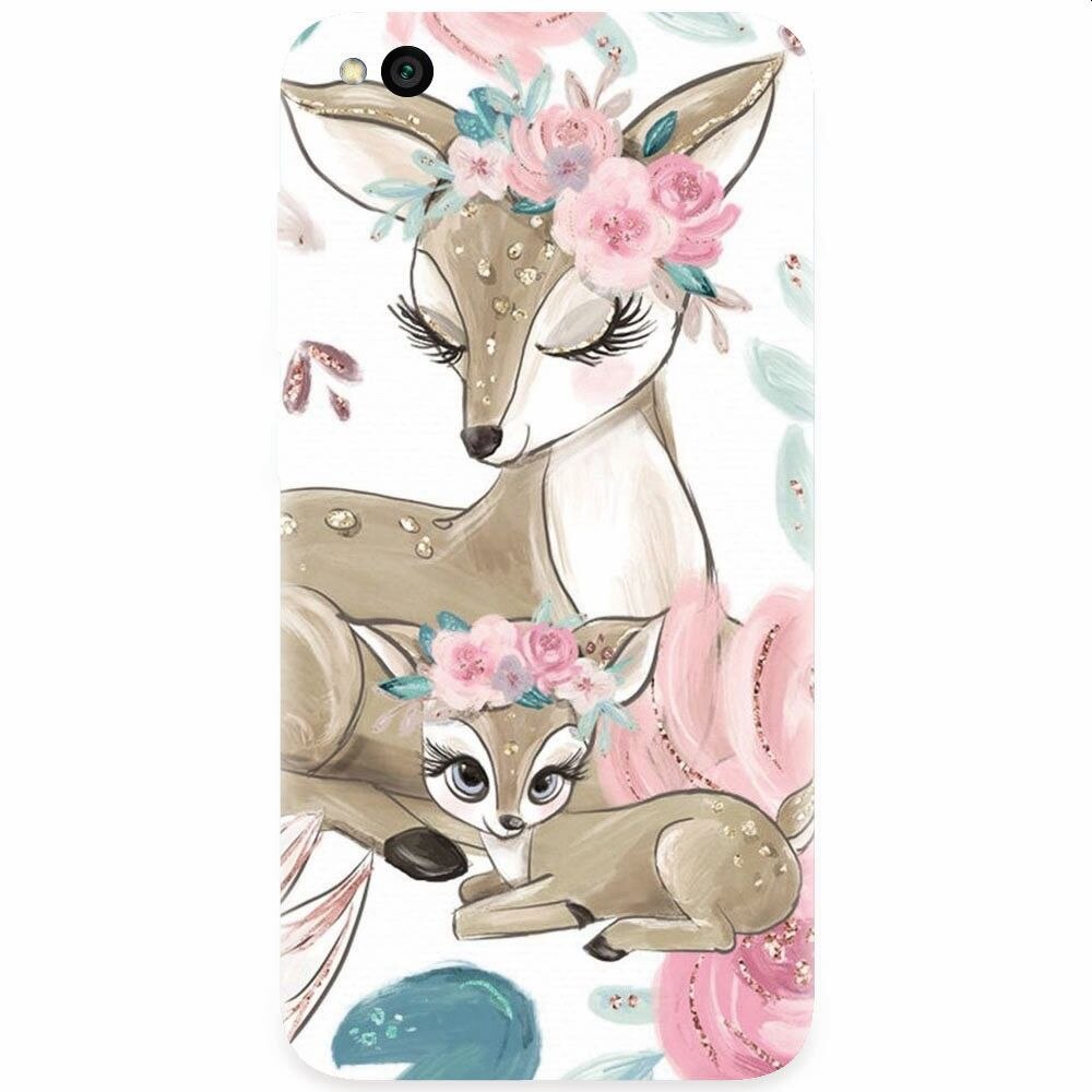 Husa silicon pentru Xiaomi Redmi Go, Deers