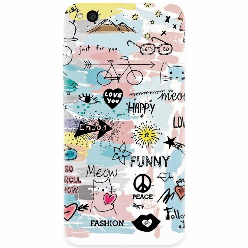 Husa silicon pentru Xiaomi Redmi Go, Travel 101