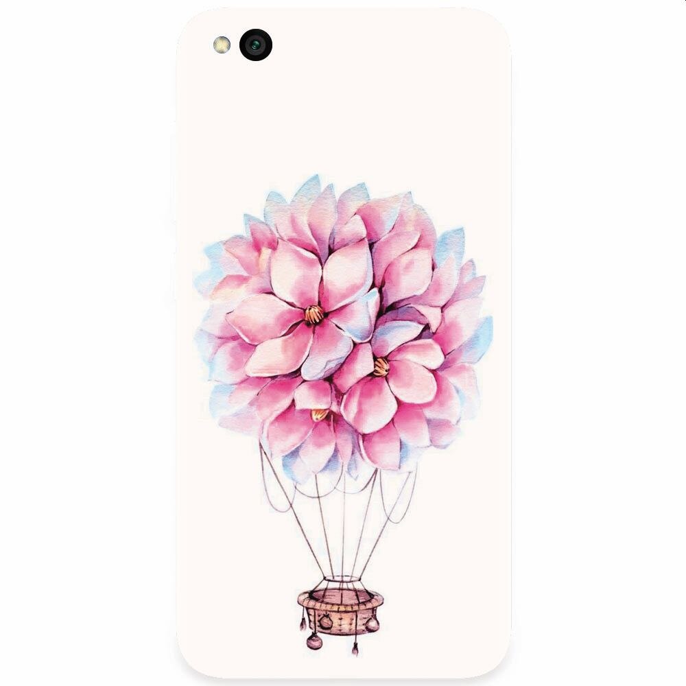 Husa silicon pentru Xiaomi Redmi Go, Flower Baloon
