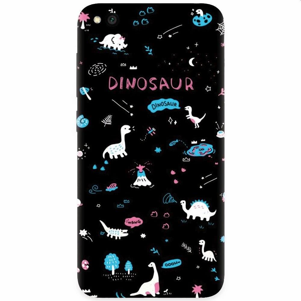 Husa silicon pentru Xiaomi Redmi Go, Dinosaur