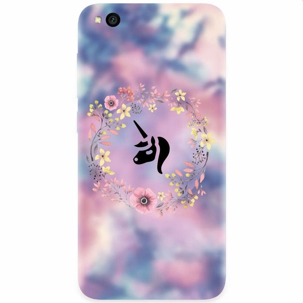 Husa silicon pentru Xiaomi Redmi Go, Unicorn Icon