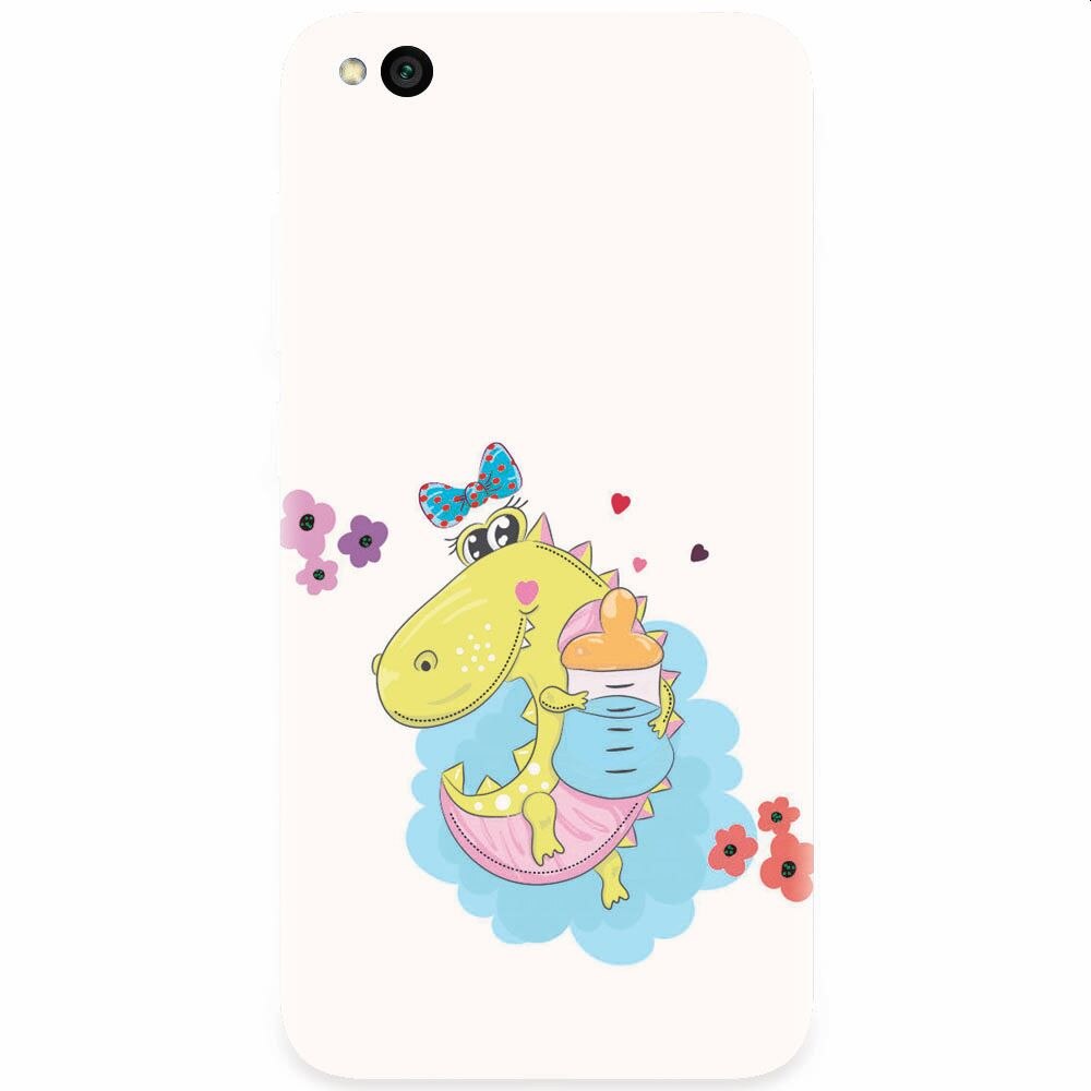 Husa silicon pentru Xiaomi Redmi Go, Bebe Crocodil