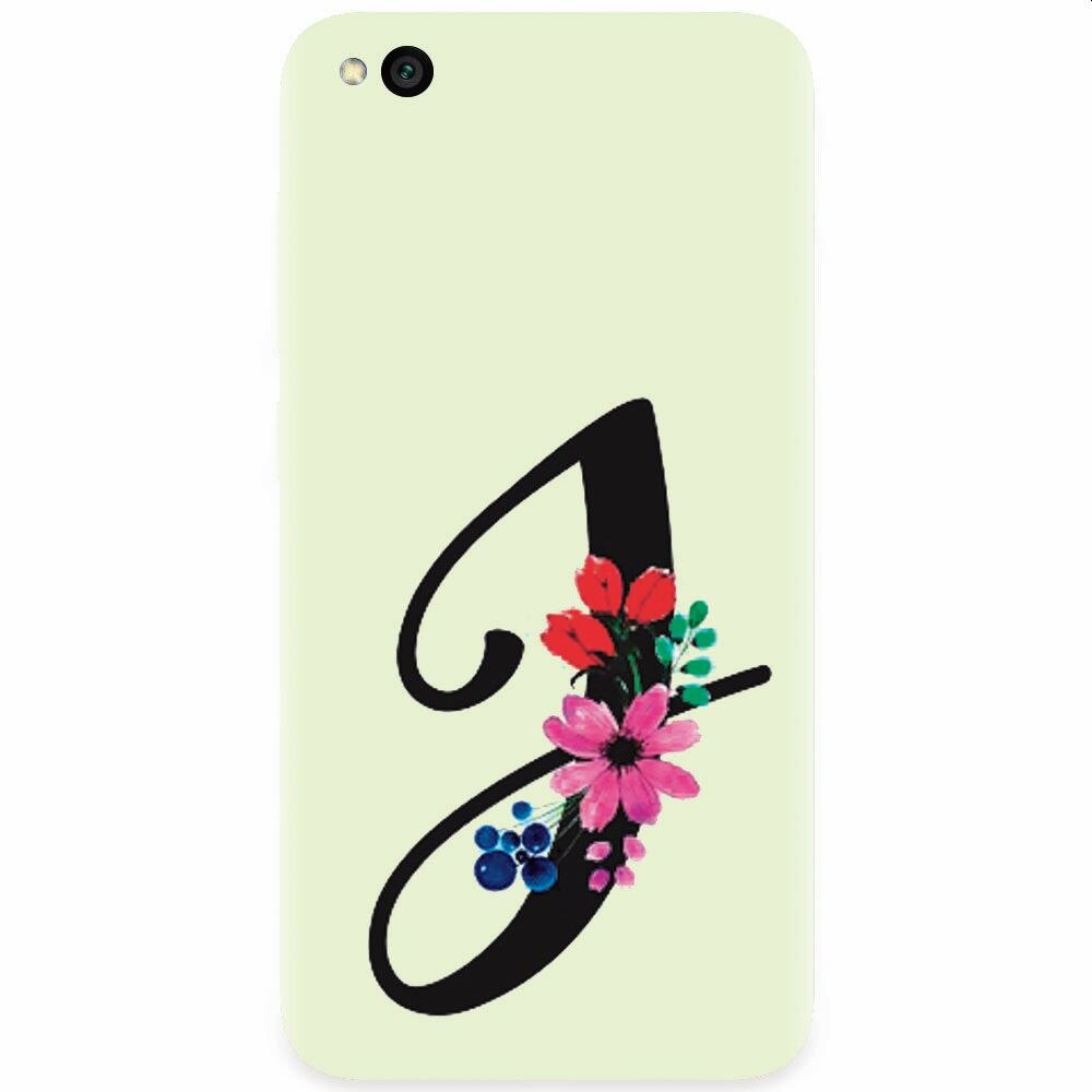 Husa silicon pentru Xiaomi Redmi Go, Litera J