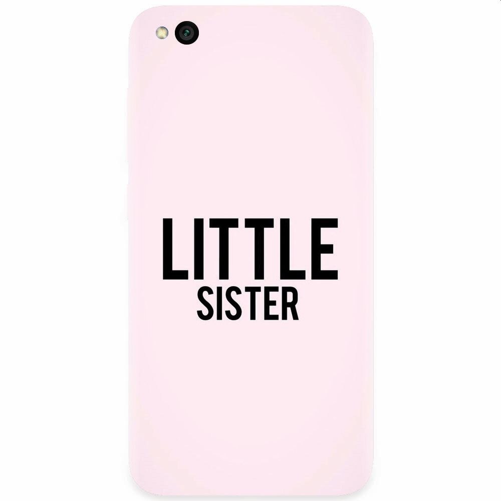 Husa silicon pentru Xiaomi Redmi Go, Little Sister