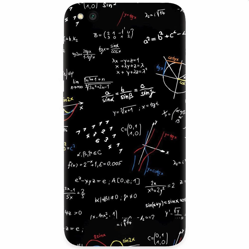 Husa silicon pentru Xiaomi Redmi Go, Math