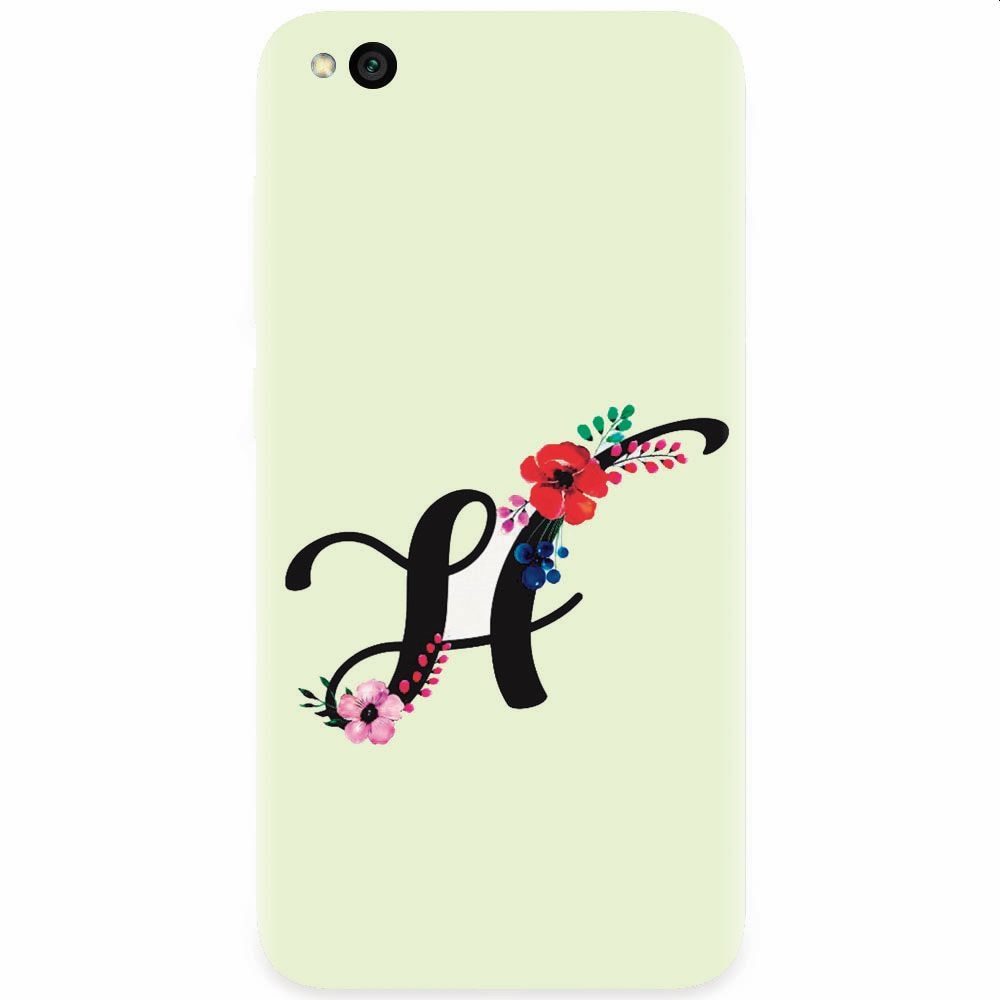 Husa silicon pentru Xiaomi Redmi Go, Litera H