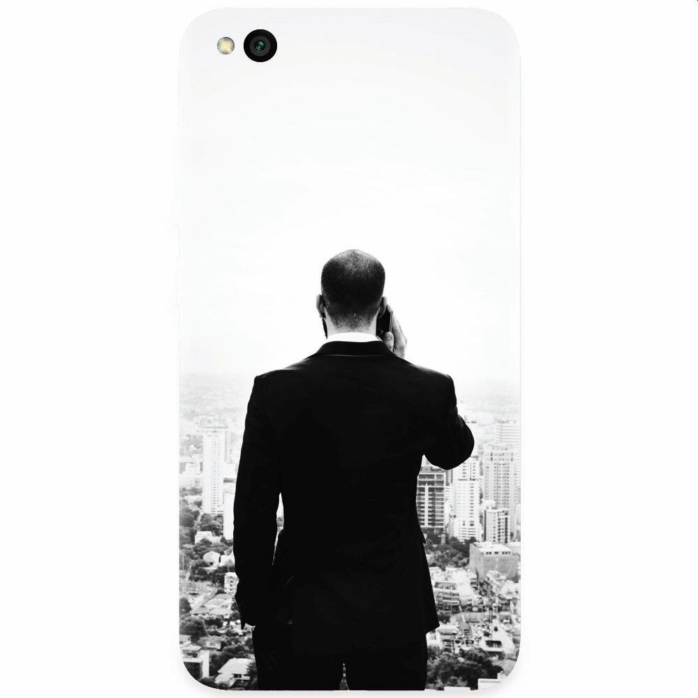 Husa silicon pentru Xiaomi Redmi Go, Man In Suit