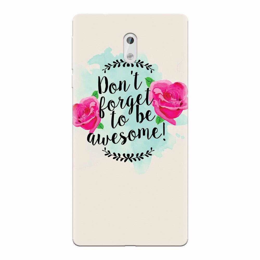 Husa silicon pentru Nokia 3, Dont Forget