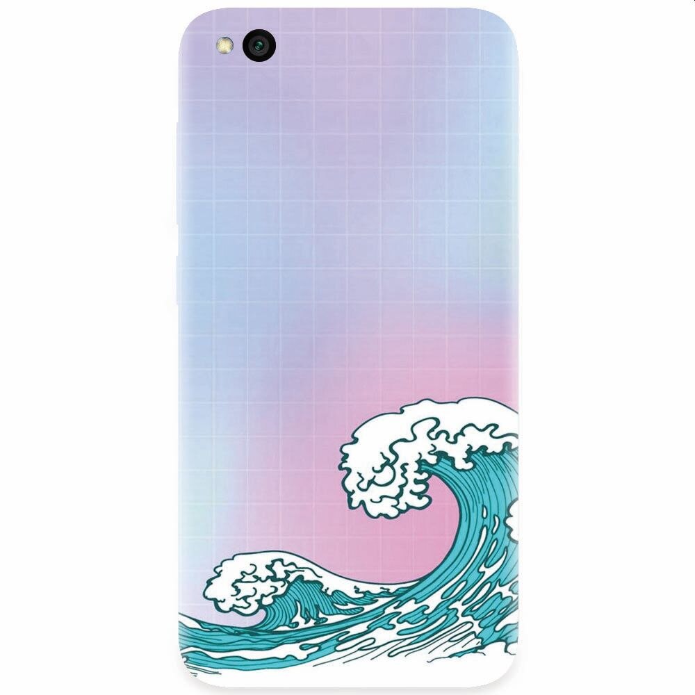 Husa silicon pentru Xiaomi Redmi Go, Waves