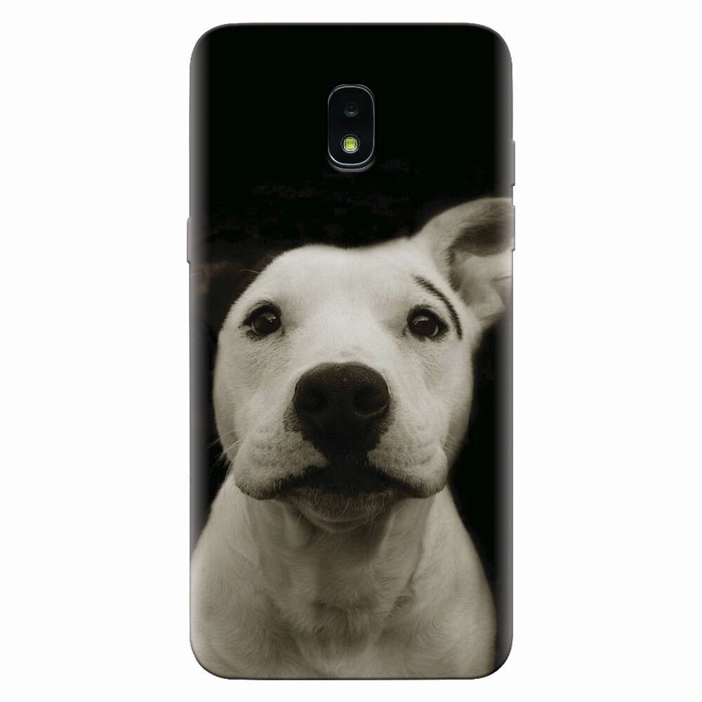 Husa silicon pentru Samsung Galaxy J3 2018, Funny Dog