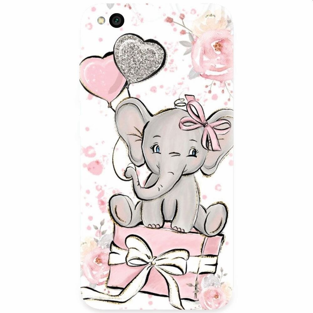 Husa silicon pentru Xiaomi Redmi Go, Elefant
