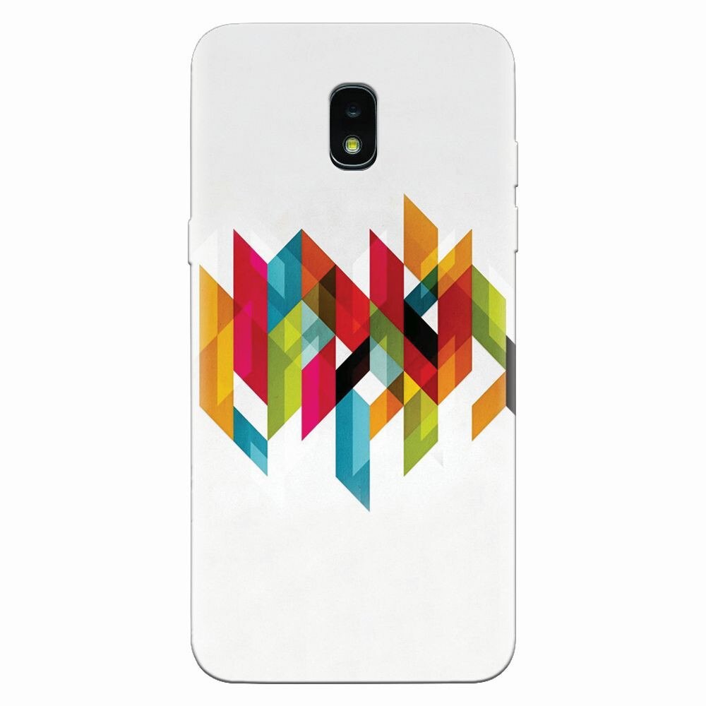 Husa silicon pentru Samsung Galaxy J3 2018, Geometric