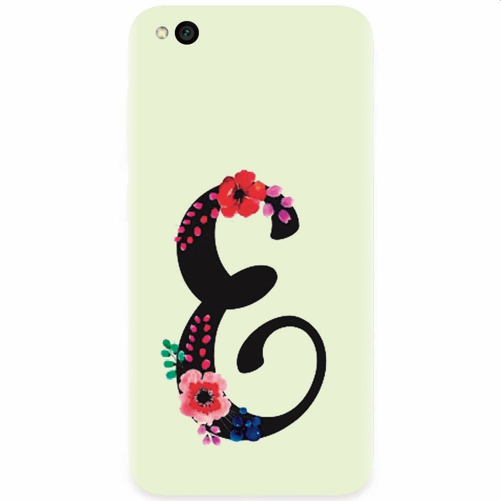 Husa silicon pentru Xiaomi Redmi Go, Litera E