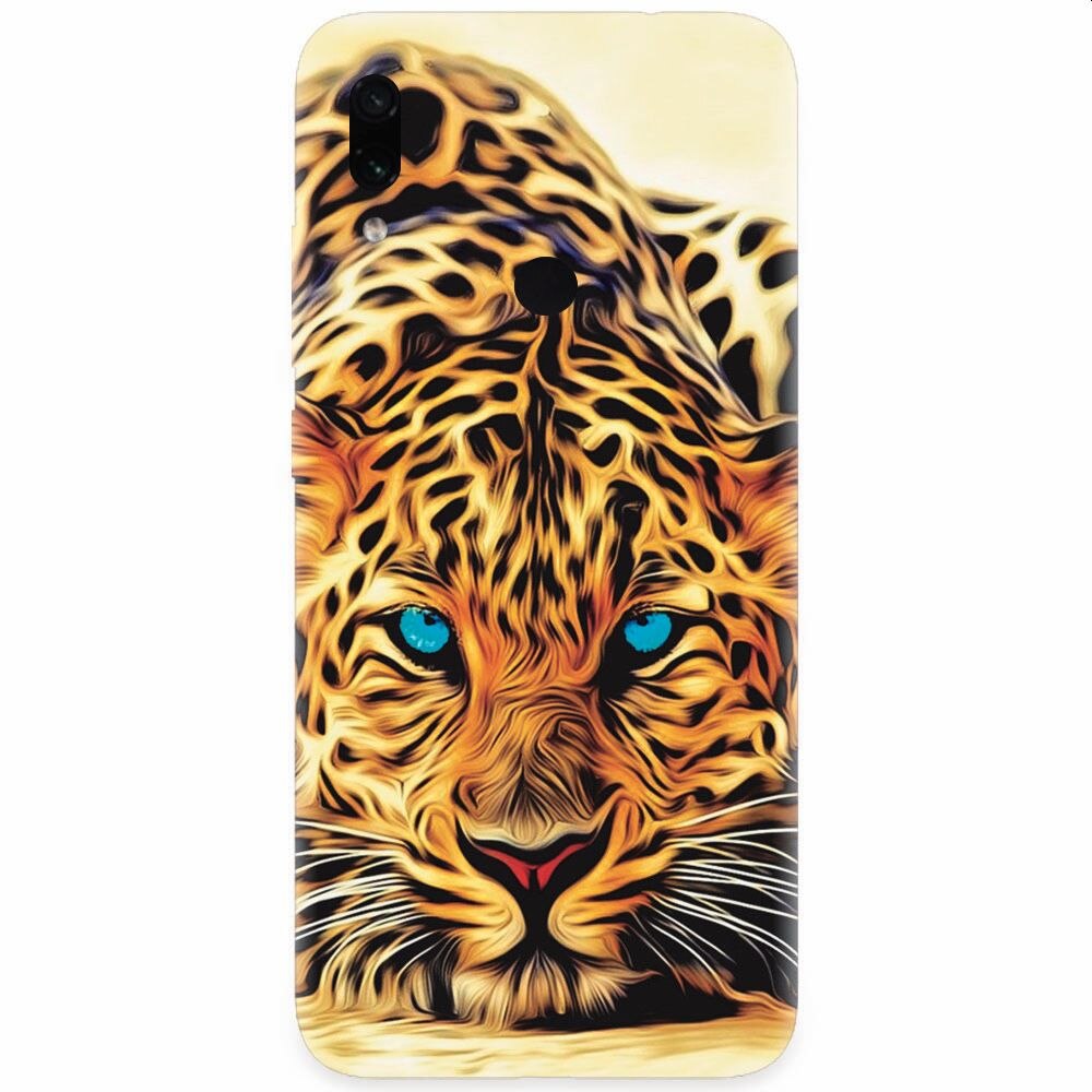 Husa silicon pentru Xiaomi Redmi Note 7, Animal Tiger
