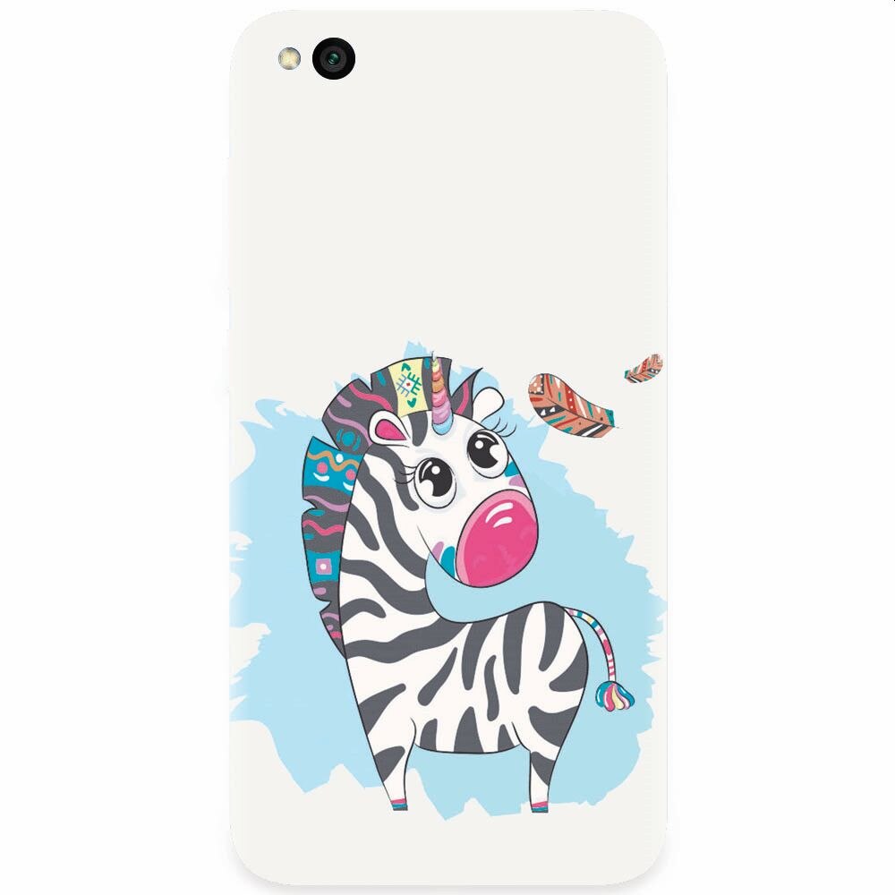 Husa silicon pentru Xiaomi Redmi Go, Zebra