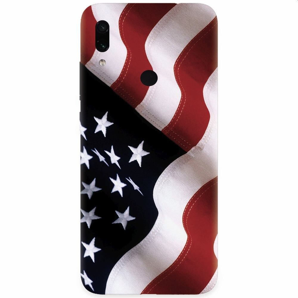 Husa silicon pentru Xiaomi Redmi Note 7, American