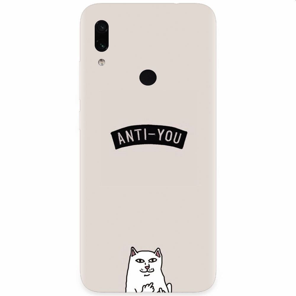 Husa silicon pentru Xiaomi Redmi Note 7, Anti You