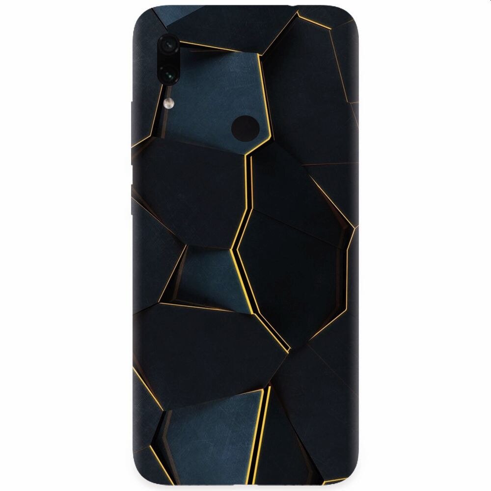 Husa silicon pentru Xiaomi Redmi Note 7, Abstract Draw