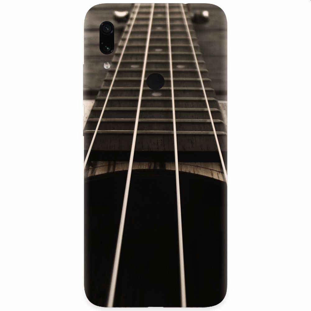 Husa silicon pentru Xiaomi Redmi Note 7, Bass Guitar