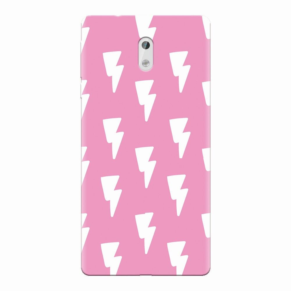 Husa silicon pentru Nokia 3, Electric Pink