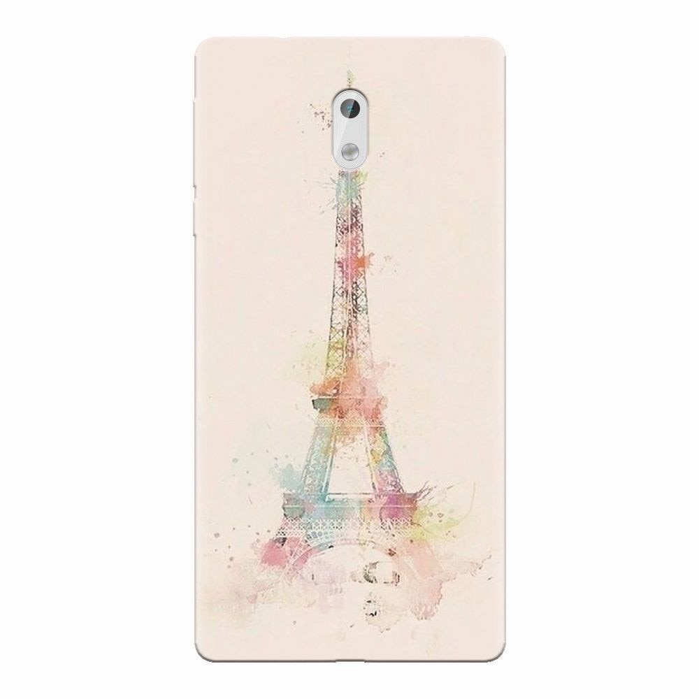 Husa silicon pentru Nokia 3, Eiffel Tower 001