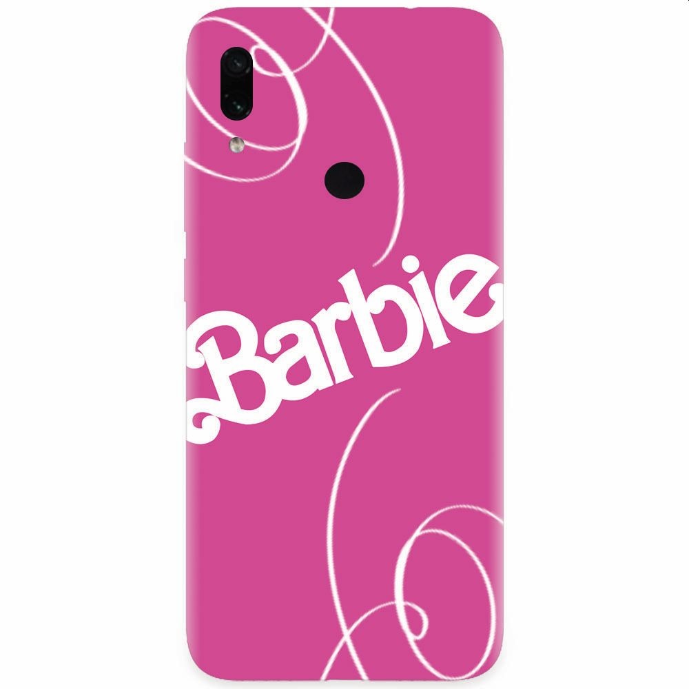 Husa silicon pentru Xiaomi Redmi Note 7, Barbie