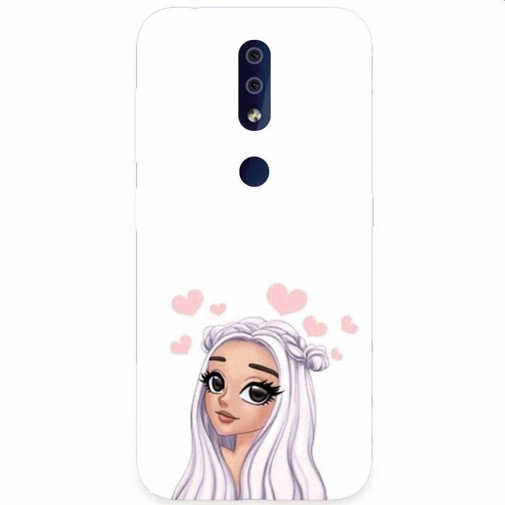 Husa silicon pentru Nokia 4.2, Beauty Girl