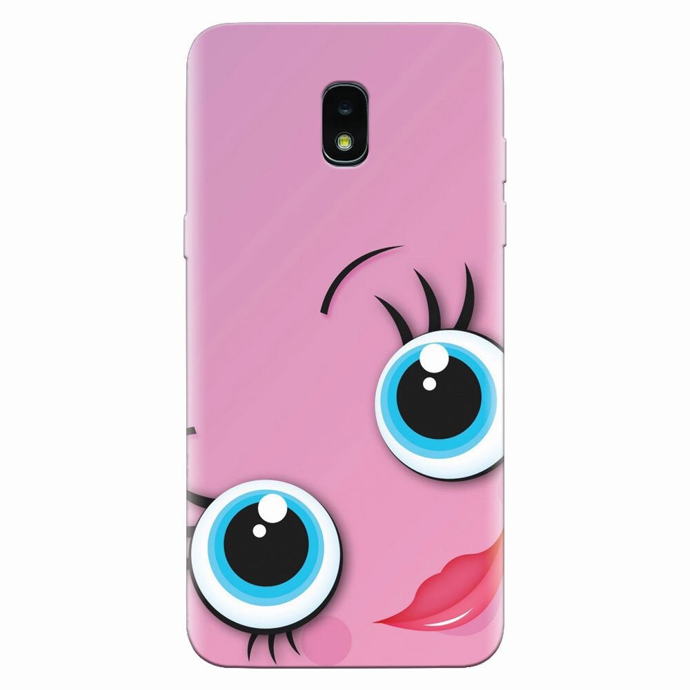 Husa silicon pentru Samsung Galaxy J3 2018, Girly Cute