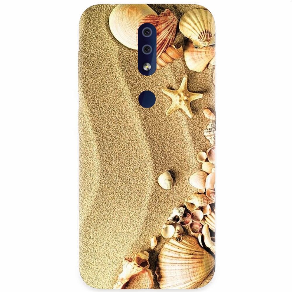 Husa silicon pentru Nokia 4.2, Beach Sand Gold