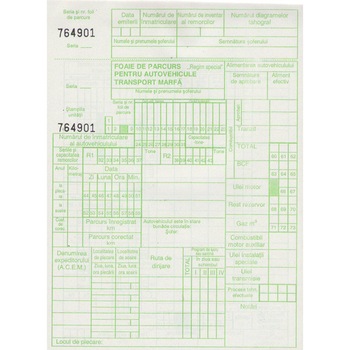 Foaie Parcurs A5 marfa Foaie Parcurs A5 marfa