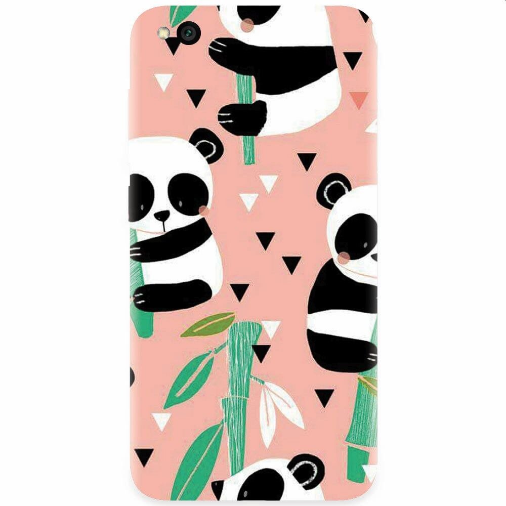 Husa silicon pentru Xiaomi Redmi Go, Baby Panda 001