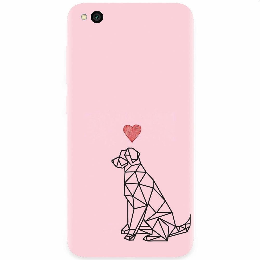Husa silicon pentru Xiaomi Redmi Go, Love Dog