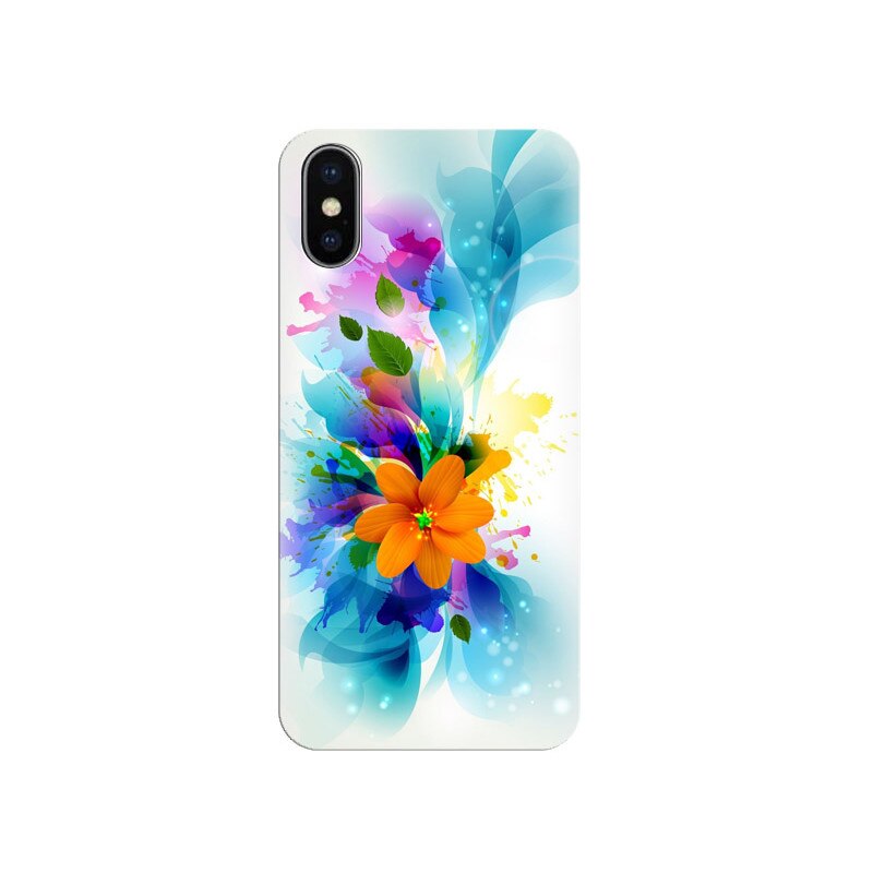 Husa Iphone X Flower Cellphone