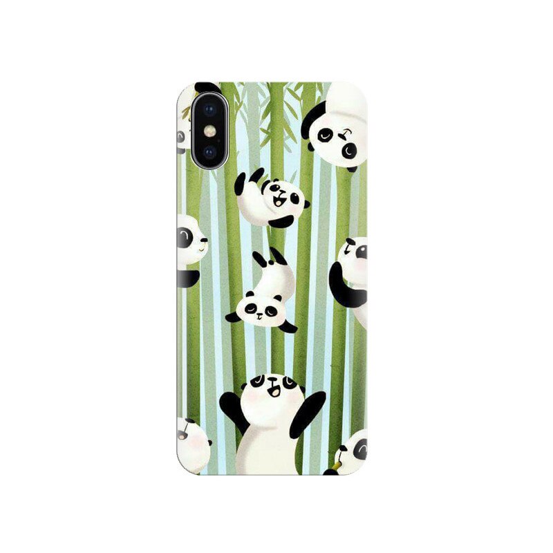 Husa Iphone X Baby Panda 006