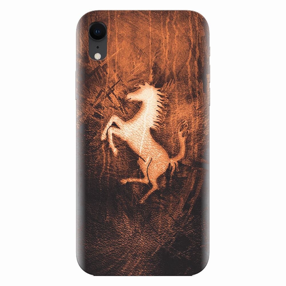 Husa silicon pentru Apple Iphone XR, Amazing Horse