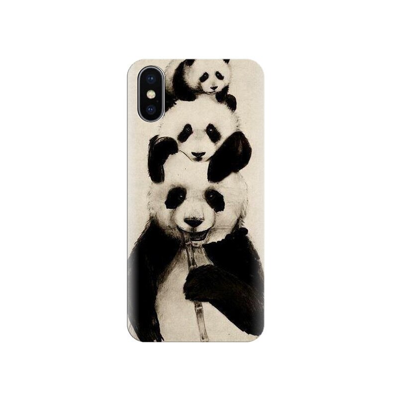 Husa Iphone X Cute Panda 004