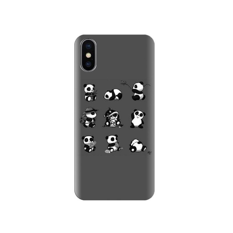 Husa Iphone X Baby Panda 001