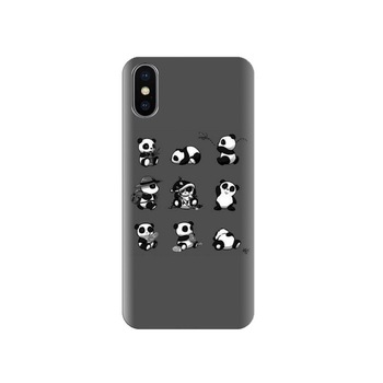 Husa Iphone X Baby Panda 001 Husa Iphone X Baby Panda 001