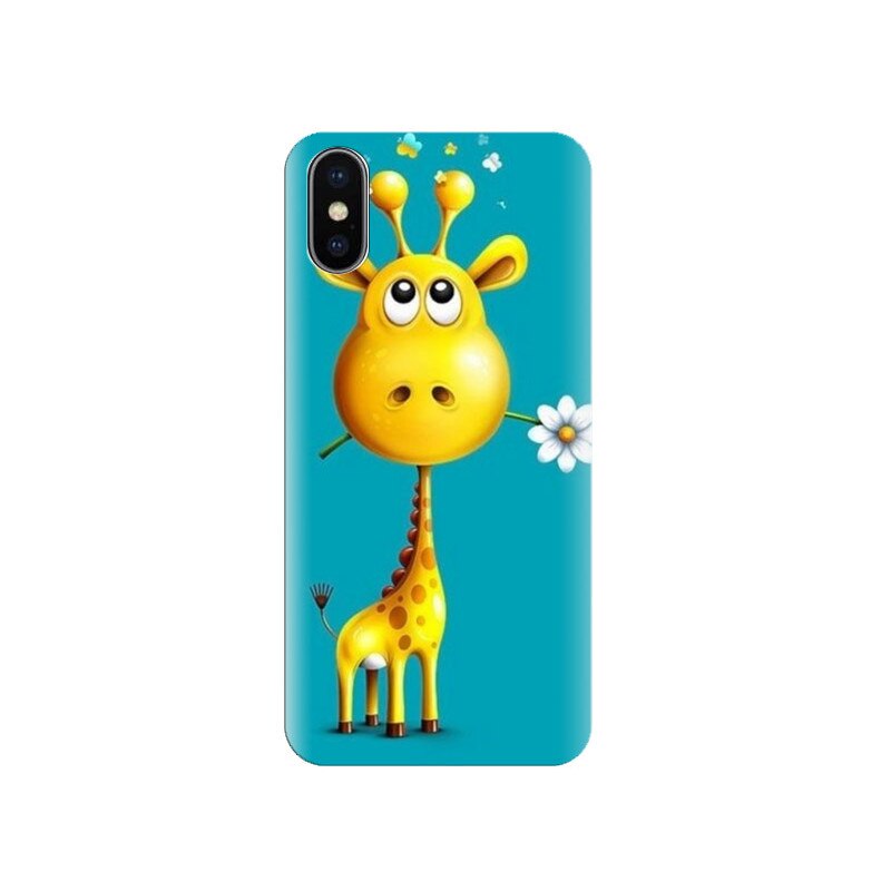 Husa Iphone X Animated Giraffe