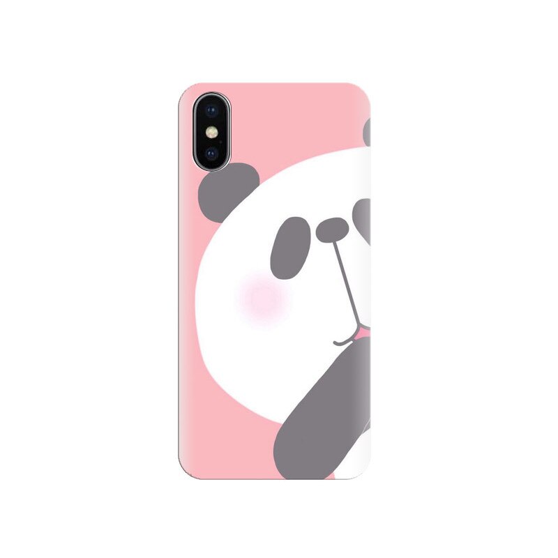 Husa Iphone X Cute Panda Phone